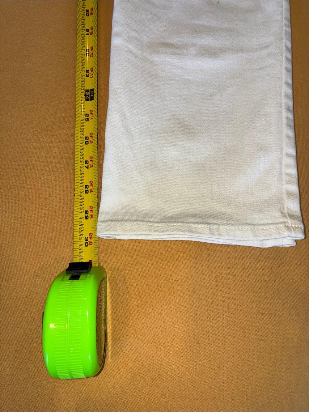 Talbots Women's High Waist Straight Leg Jeans White - Picture 5 of 12